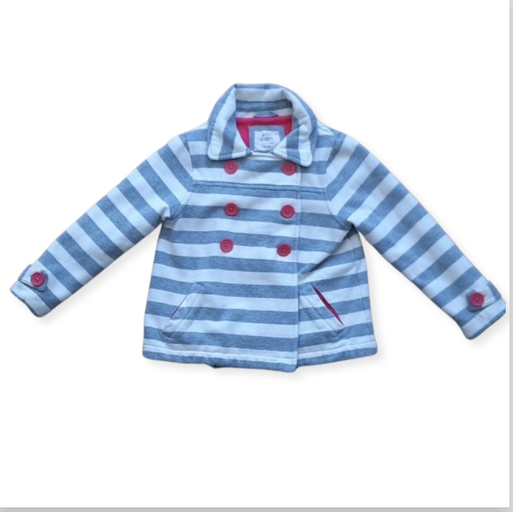 Mini-Boden Girls Sweatshirt Pea Jacket 5-6 years
